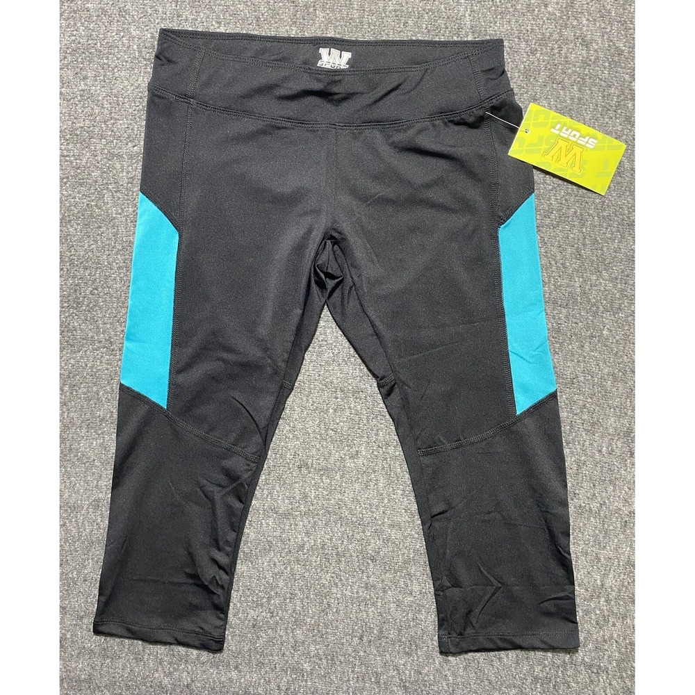 New Women's Athletic Capri Leggings Workout Pants Sport Fitness Yoga Gym Running